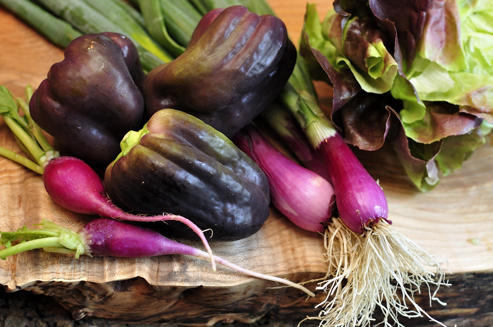 Image of purple produce